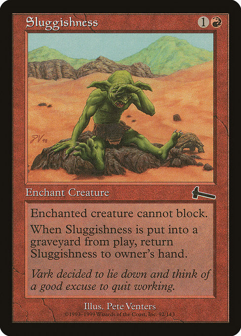 ULG: Sluggishness