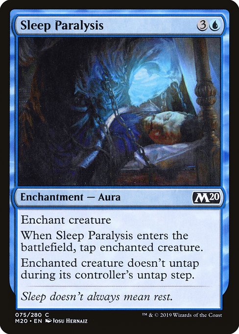 M20: Sleep Paralysis