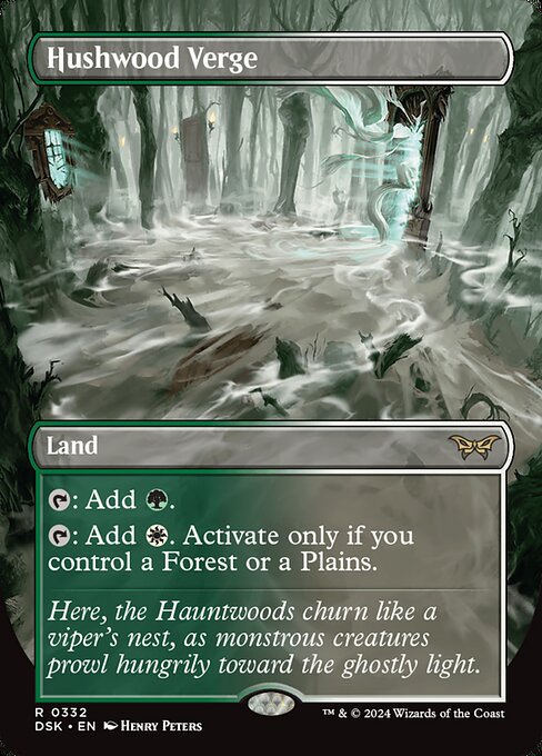 DSK: Hushwood Verge (Borderless) (Foil)