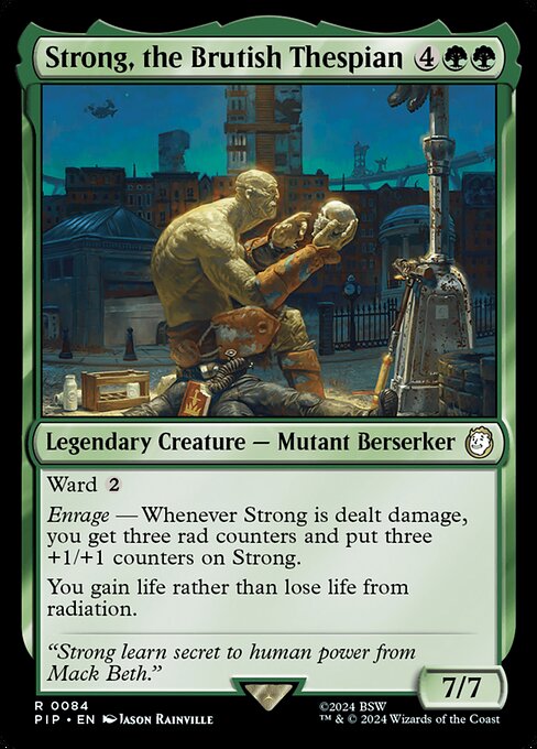 PIP: Strong, the Brutish Thespian (Foil)