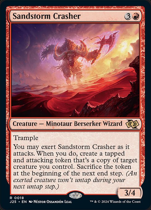 J25: Sandstorm Crasher (Foil)