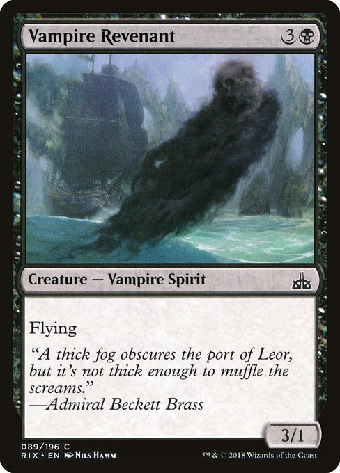 RIX: Vampire Revenant