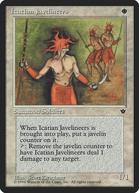 FEM: Icatian Javelineers (Kirschner)