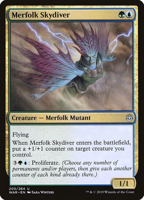 WAR: Merfolk Skydiver