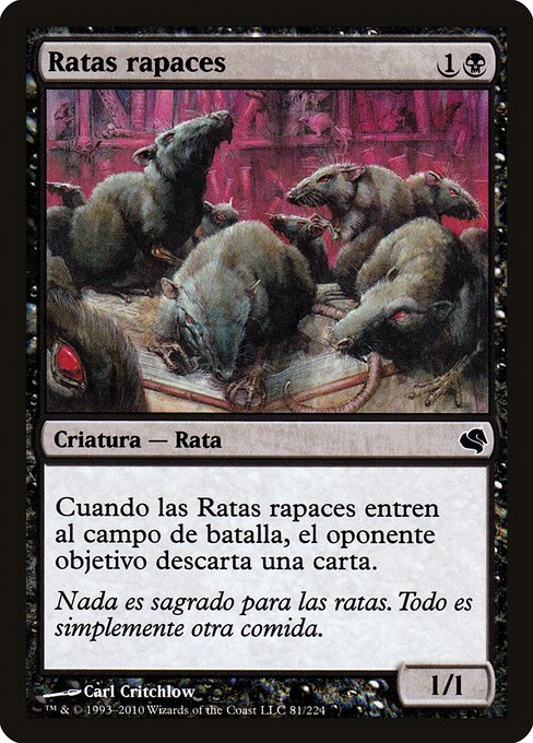 PS11: Ravenous Rats (Spanish) - "Ratas rapaces"