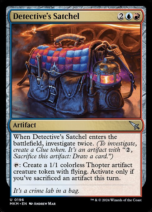 MKM: Detective's Satchel