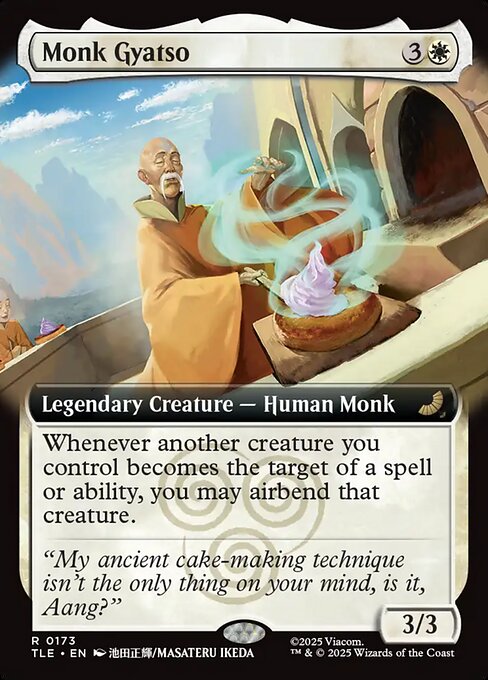 TLE: Monk Gyatso (Extended Art) (Foil)
