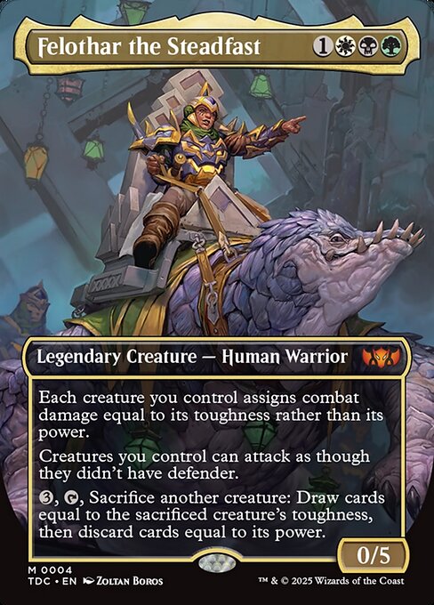 TDC: Felothar the Steadfast (Borderless)