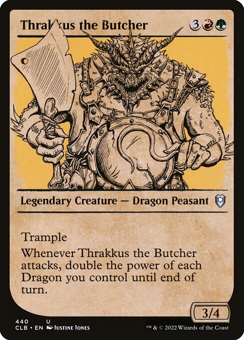CLB: Thrakkus the Butcher (Showcase) (Foil)
