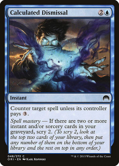 ORI: Calculated Dismissal (Foil)