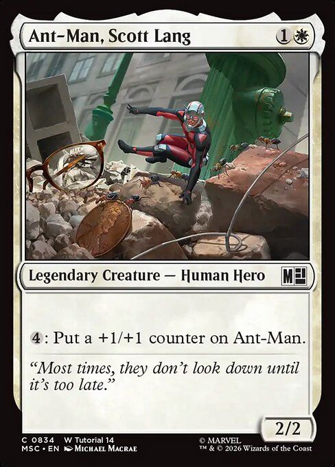 MSC: Ant-Man, Scott Lang (0834)