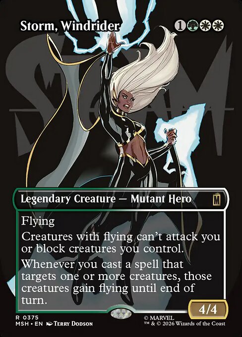 MSH: Storm, Windrider (Borderless)