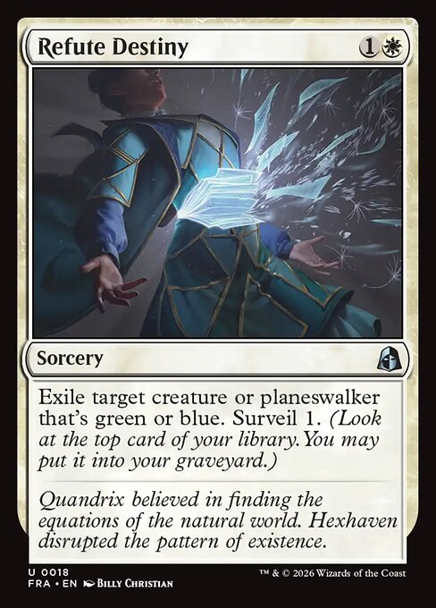 FRA: Refute Destiny (Foil)