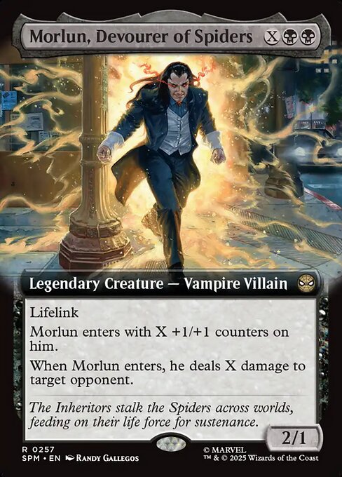 SPM: Morlun, Devourer of Spiders (Extended Art) (Foil)