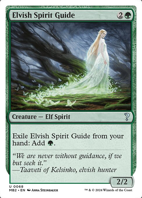 MB2: Elvish Spirit Guide (White Border)