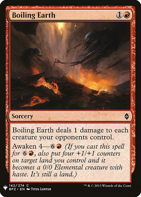 PLST: Boiling Earth