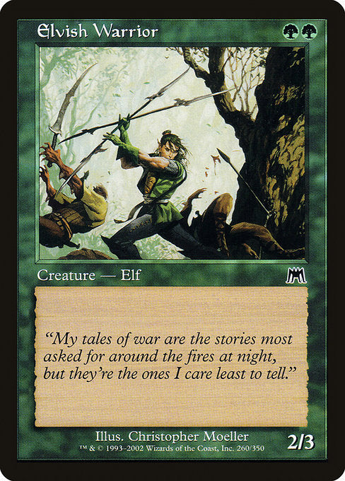 ONS: Elvish Warrior (Foil)