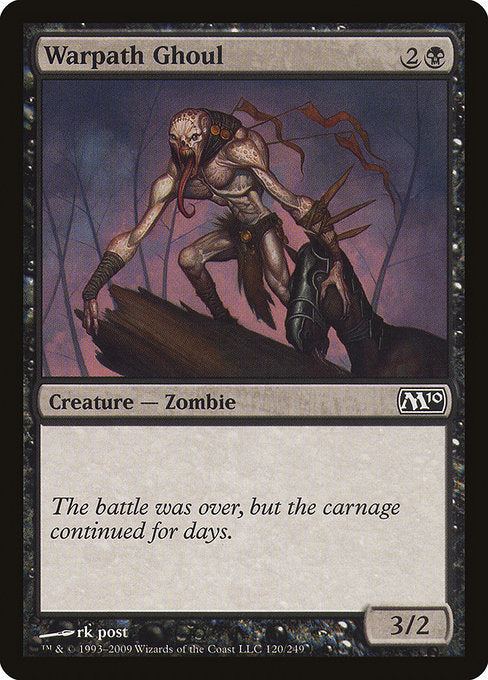 M10: Warpath Ghoul (Foil)