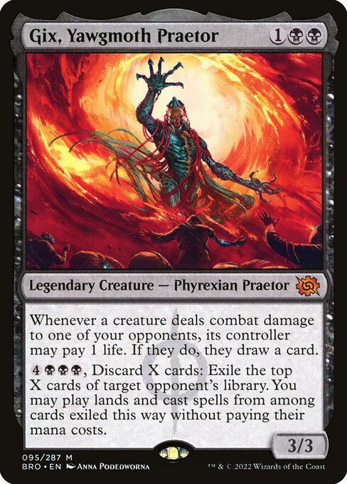 BRO: Gix, Yawgmoth Praetor (Foil)