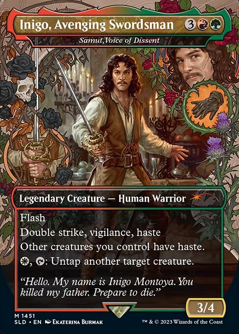 SLD: Inigo, Avenging Swordsman - Samut, Voice of Dissent