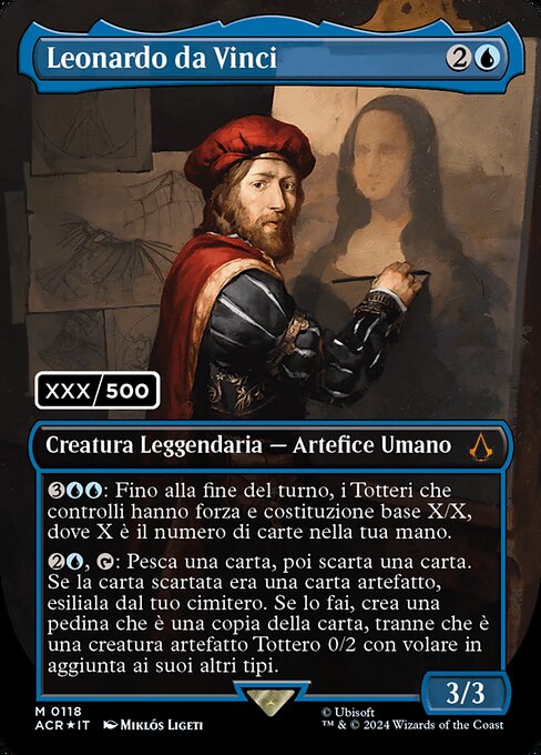 ACR: Leonardo da Vinci (Italian) (Serial Numbered) (Foil)