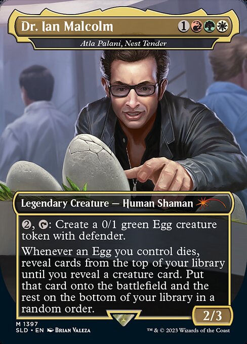 SLD: Dr. Ian Malcolm - Atla Palani, Nest Tender