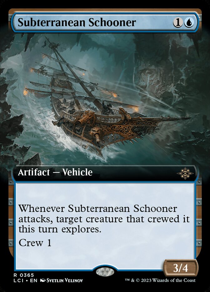 Subterranean Schooner (Extended Art) :: LCI