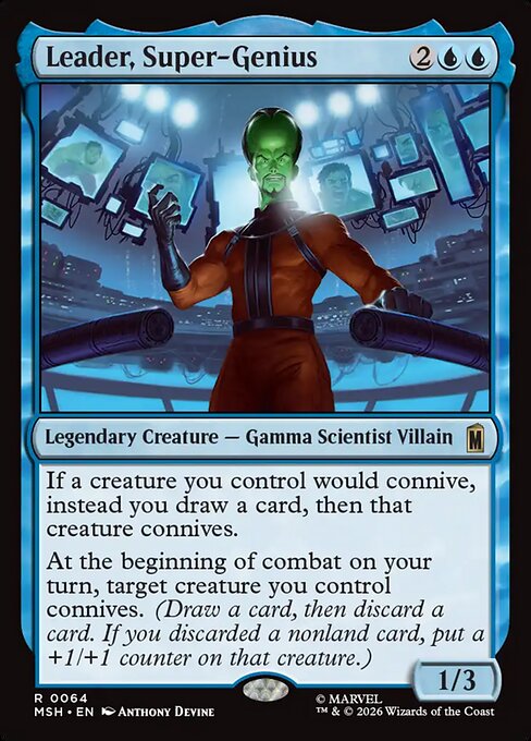 MSH: Leader, Super-Genius (Foil)