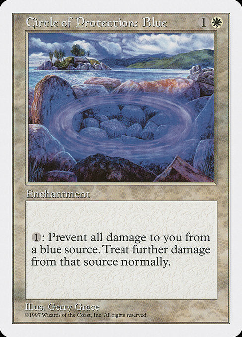 5ED: Circle of Protection: Blue