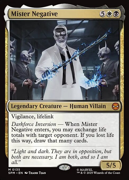 SPM: Mister Negative