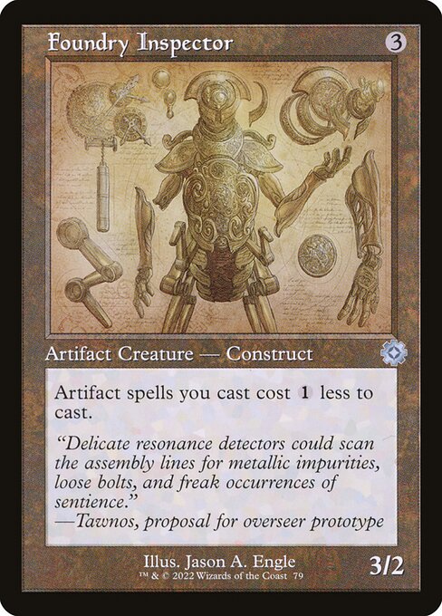 BRR: Foundry Inspector (Schematic) (Foil)