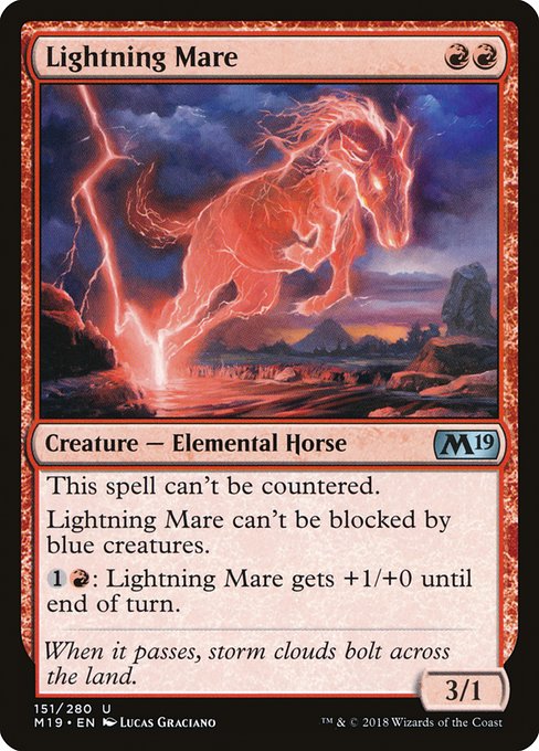 M19: Lightning Mare (Foil)