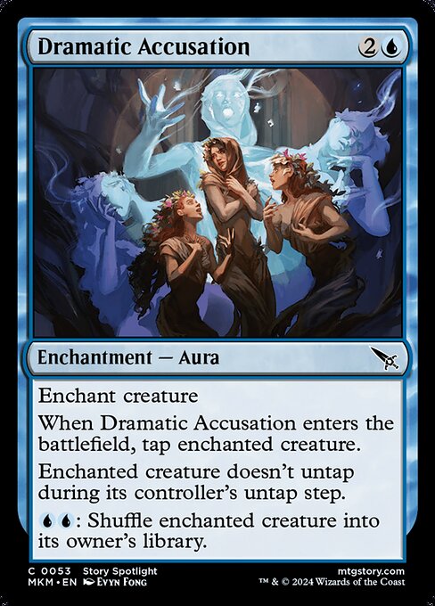 MKM: Dramatic Accusation (Foil)