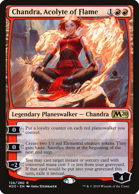 M20: Chandra, Acolyte of Flame (Foil)