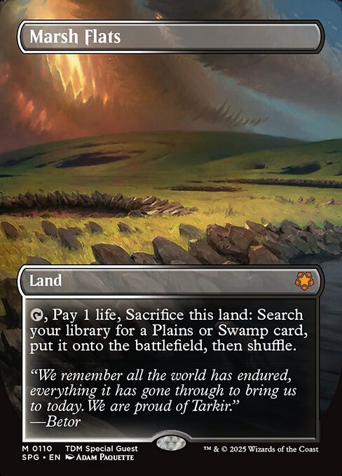 SPG: Marsh Flats (Borderless) (Foil)