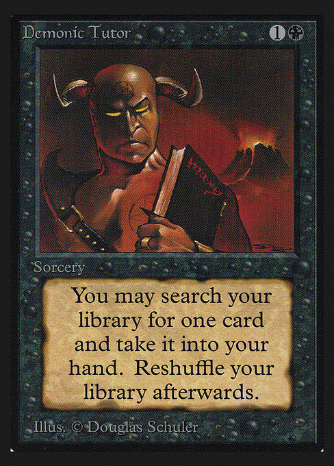 CEI: Demonic Tutor (IE)