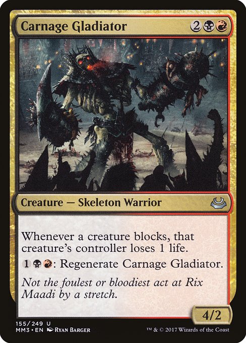 MM3: Carnage Gladiator