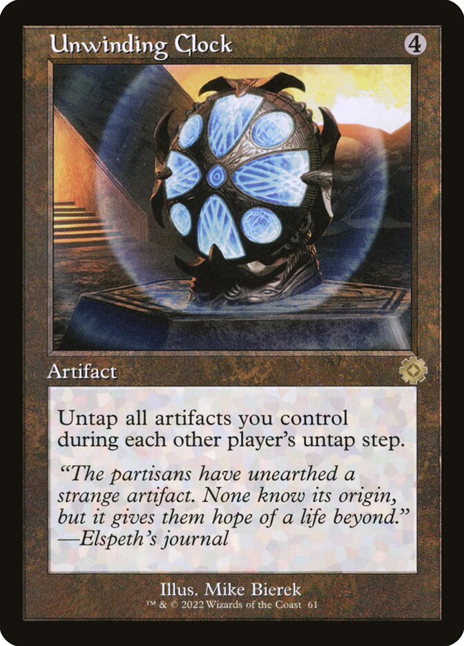 Unwinding Clock [Foil] :: BRR