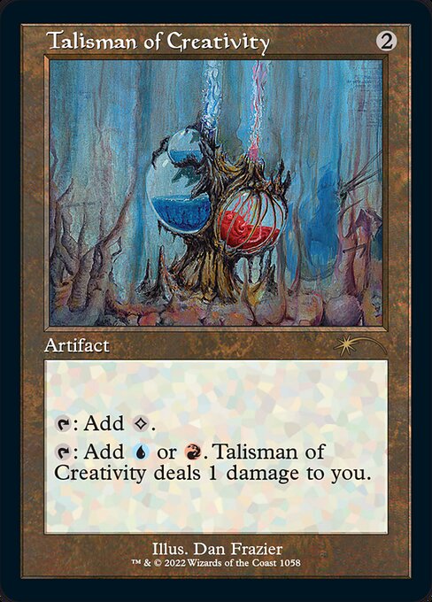 SLD: Talisman of Creativity (Retro Frame) (Foil Etched)