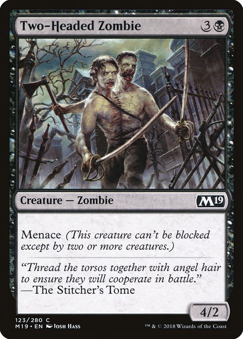 M19: Two-Headed Zombie (Foil)