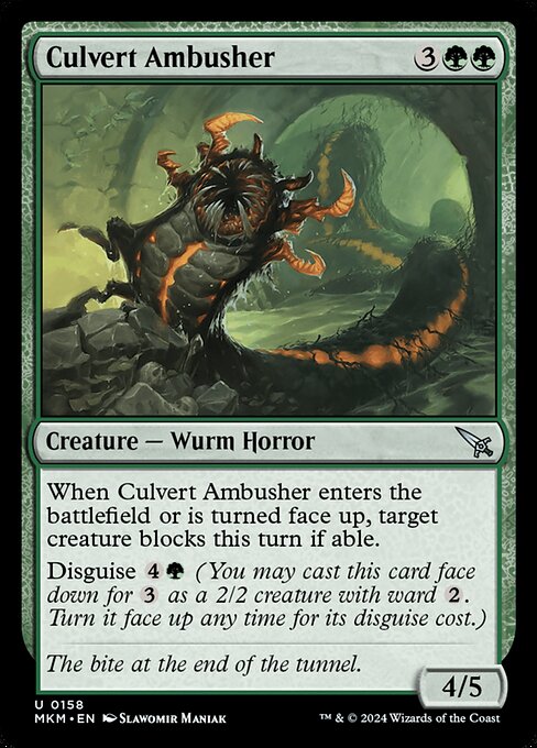 MKM: Culvert Ambusher (Foil)