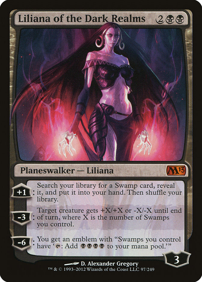 Liliana of the Dark Realms [Foil] :: M13