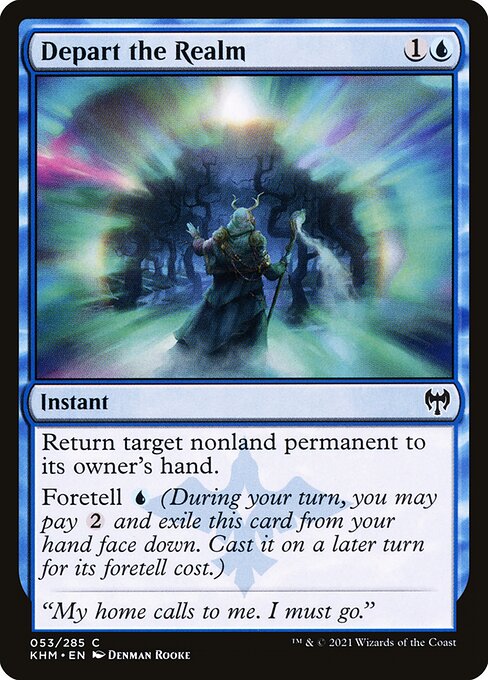 KHM: Depart the Realm