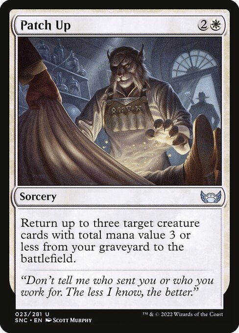 SNC: Patch Up (Foil)