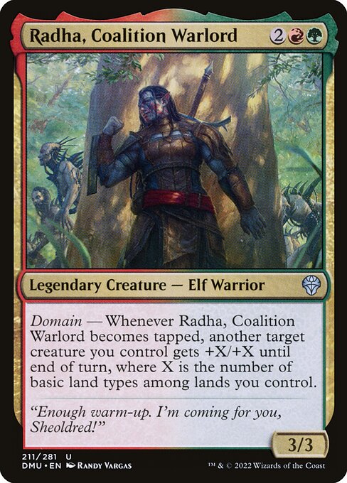 DMU: Radha, Coalition Warlord (Foil)