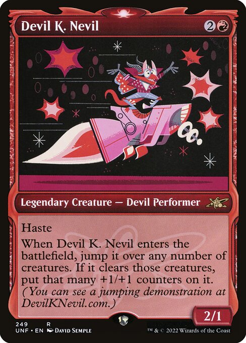 UNF: Devil K. Nevil (Showcase) (Foil)