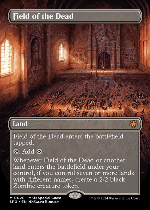 SPG: Field of the Dead (Borderless) (Foil)