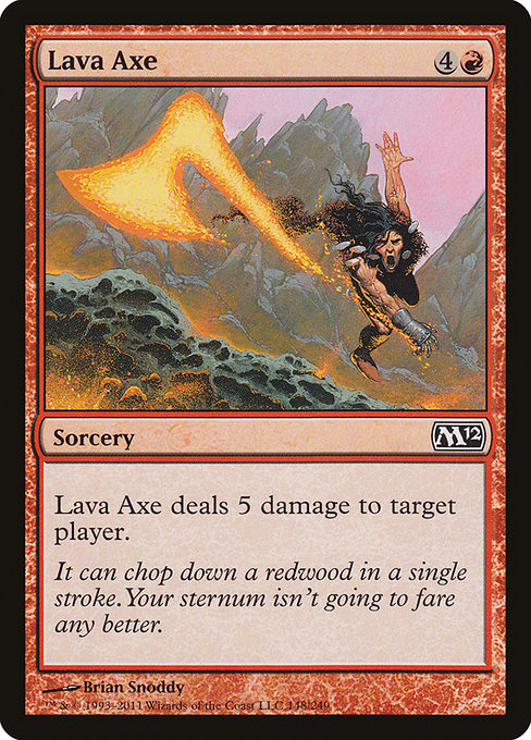 M12: Lava Axe