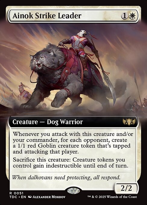 TDC: Ainok Strike Leader (Extended Art)