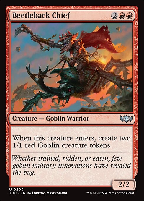 TDC: Beetleback Chief